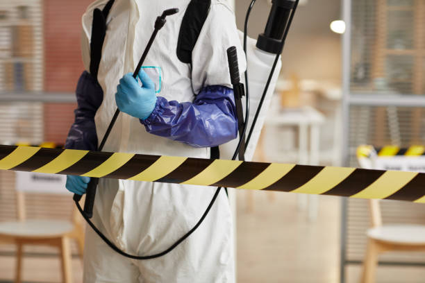 Professional Biohazard technician working in Davis, SD